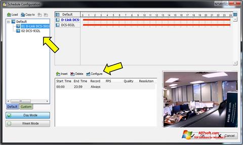 Screenshot D-ViewCam für Windows 7