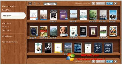 Screenshot Bookshelf für Windows 7