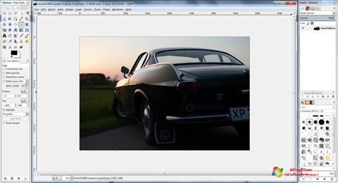 Screenshot GIMP für Windows 7