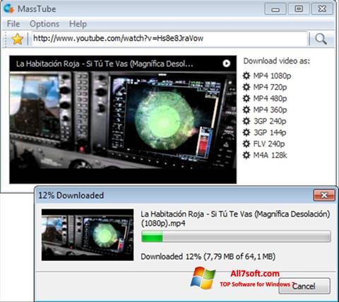 Screenshot MassTube für Windows 7