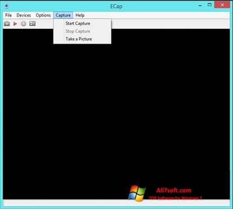 Screenshot ECap für Windows 7