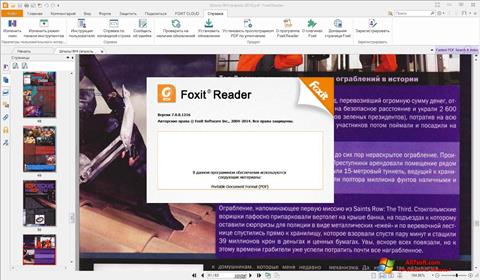 Screenshot Foxit Reader für Windows 7
