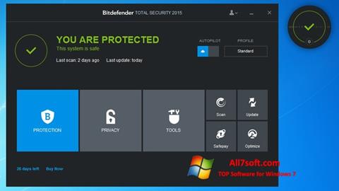 Screenshot Bitdefender für Windows 7