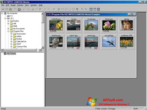 Screenshot Olympus Master für Windows 7