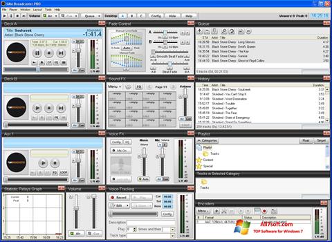 Screenshot SAM Broadcaster für Windows 7