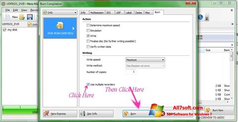 Screenshot Nero Image Drive für Windows 7