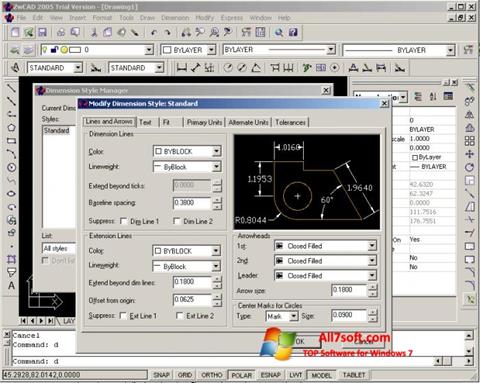 Screenshot ZWCAD für Windows 7