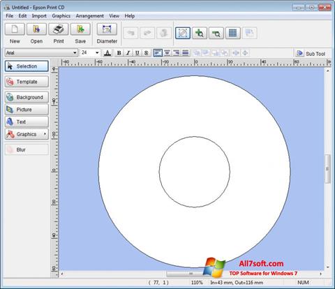 Screenshot EPSON Print CD für Windows 7