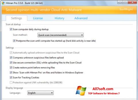 Screenshot HitmanPro für Windows 7