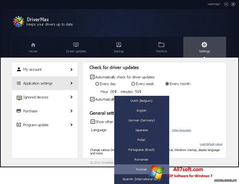 Screenshot DriverMax für Windows 7