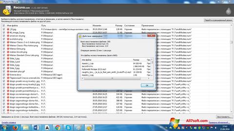 Screenshot Recuva für Windows 7