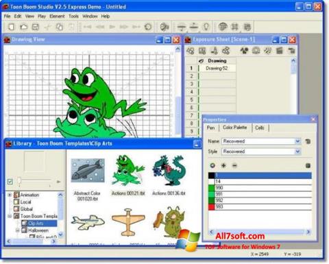 Screenshot Toon Boom Studio für Windows 7