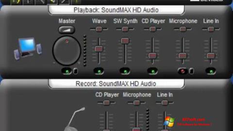 Screenshot SoundMAX für Windows 7