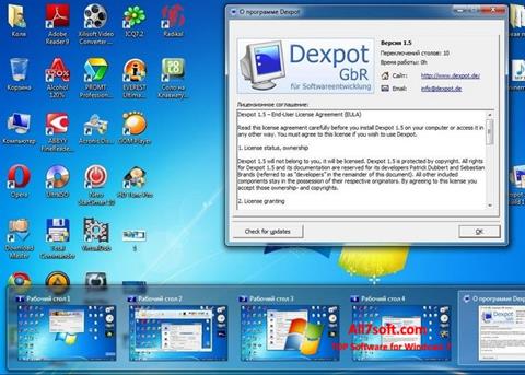 Screenshot Dexpot für Windows 7