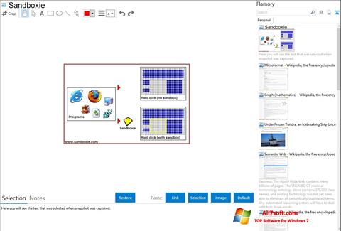 Screenshot Sandboxie für Windows 7