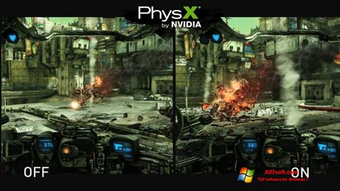 Screenshot NVIDIA PhysX für Windows 7