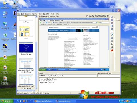 Screenshot Screenshot Captor für Windows 7