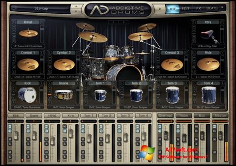 Screenshot Addictive Drums für Windows 7