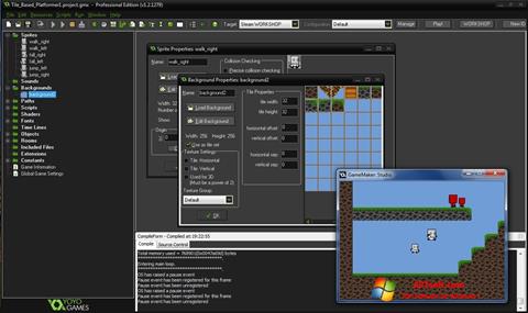 Screenshot GameMaker: Studio für Windows 7
