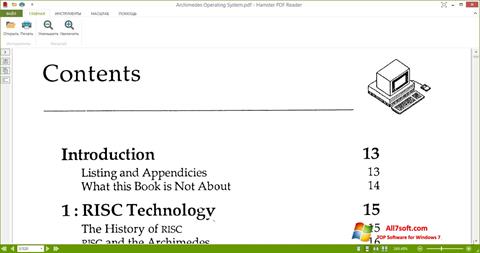 Screenshot Hamster PDF Reader für Windows 7