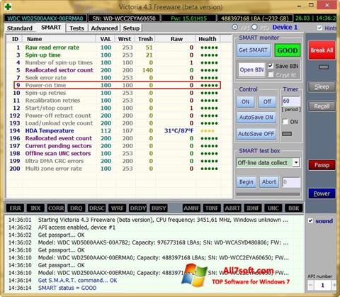 Screenshot Victoria für Windows 7