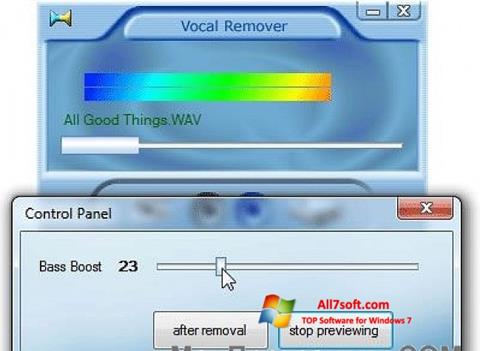 Screenshot Yogen Vocal Remover für Windows 7