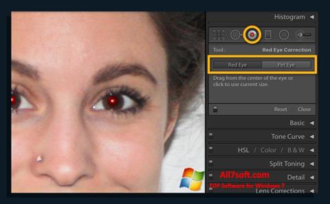 Screenshot Red Eye Remover für Windows 7
