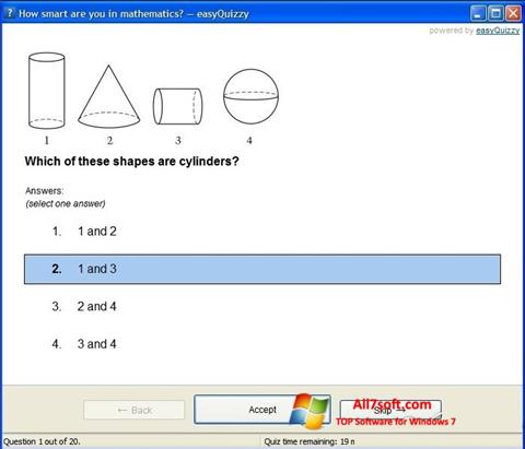 Screenshot easyQuizzy für Windows 7