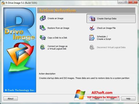 Screenshot R-Drive Image für Windows 7