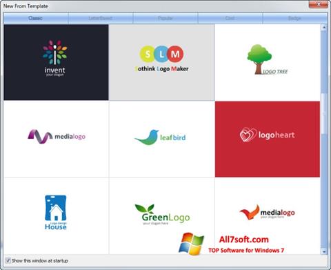 Screenshot Sothink Logo Maker für Windows 7