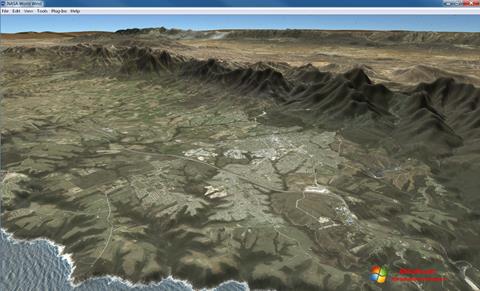 Screenshot NASA World Wind für Windows 7