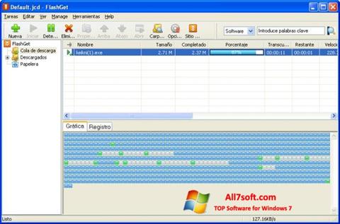 Screenshot FlashGet für Windows 7